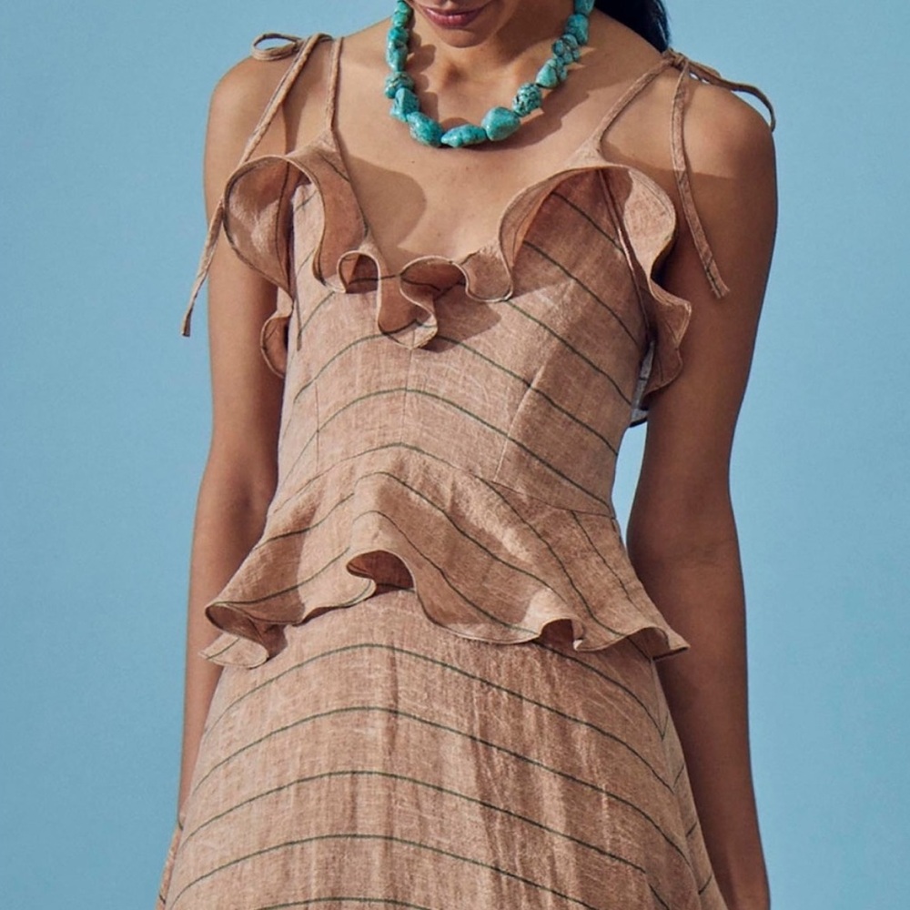 Hunter Bell Jamison Ruffle Midi Dress - Picture 7 of 14